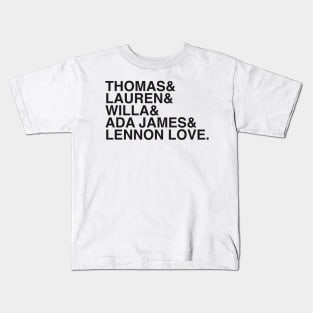 Thomas Rhett and family Kids T-Shirt